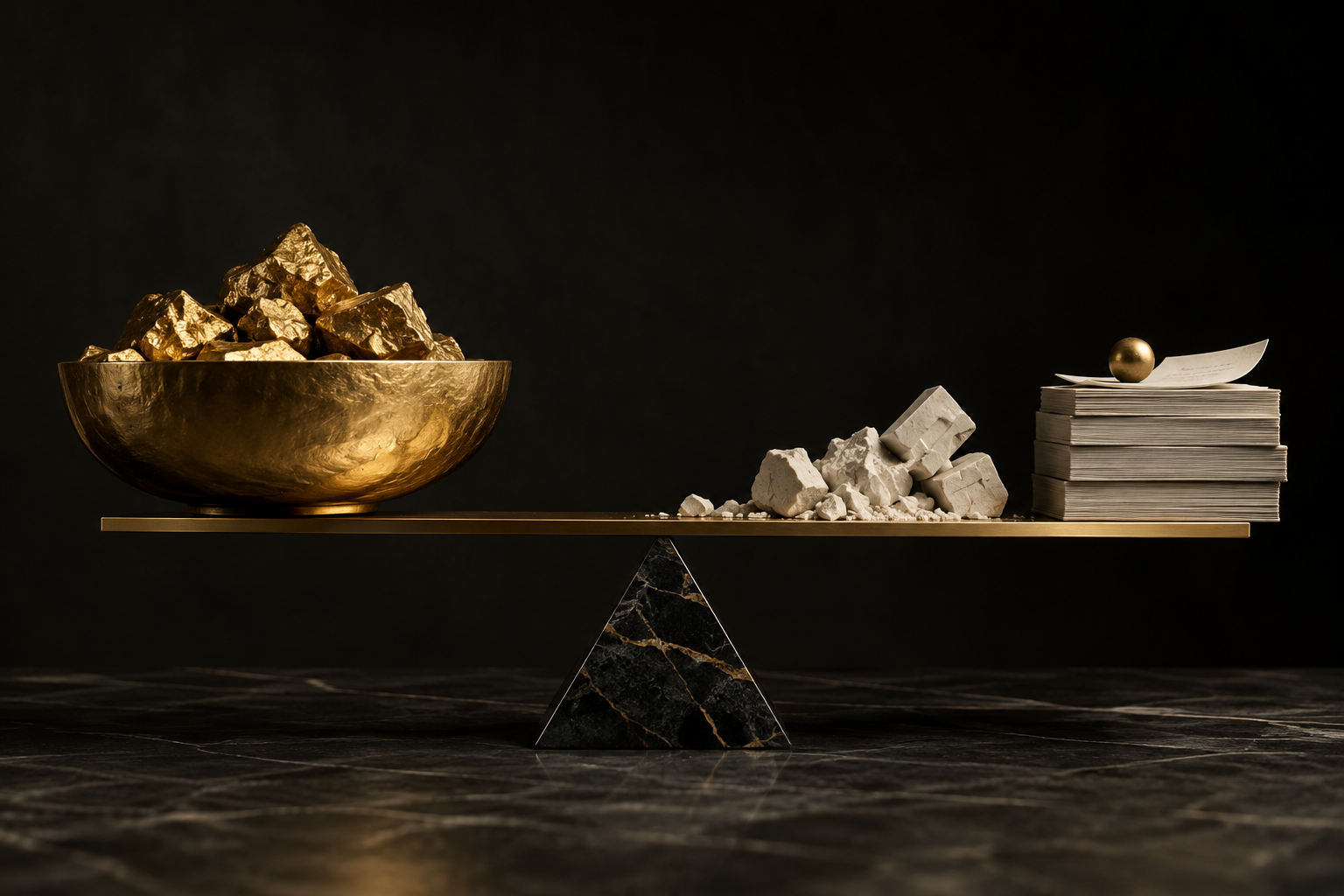 Editorial artwork for Gross Recovery Is Not the Return — The Black Ledger by Chris Eaton