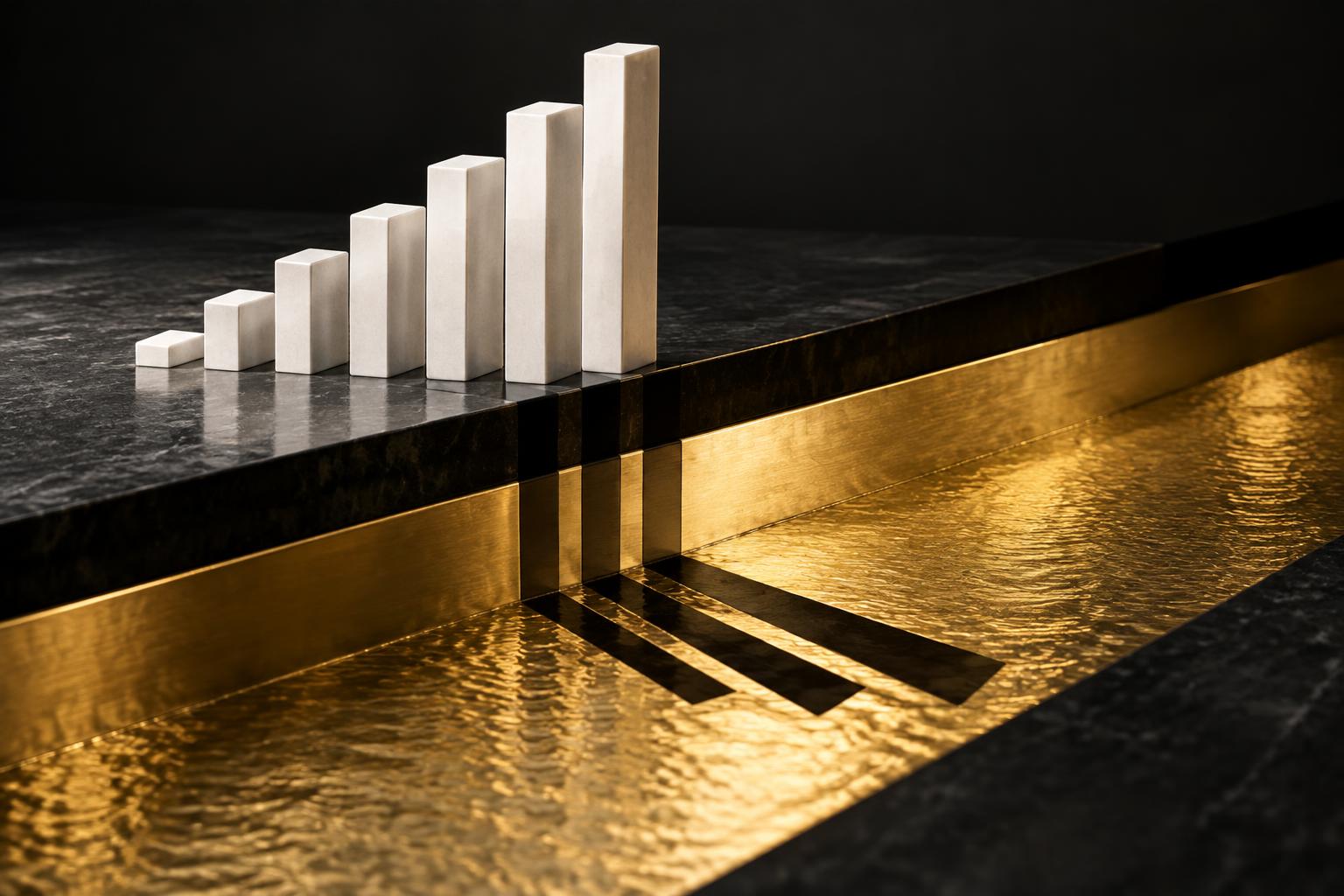 Editorial artwork for The 2026 Receivables Paradox: Sales Can Rise While Recoverability Falls — The Black Ledger by Chris Eaton